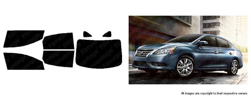 ALPINE PRECUT AUTO WINDOW TINTING TINT FILM FOR NISSAN